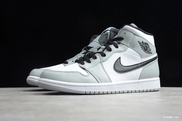 1 Light Jordan Grey Smoke AIR Mid 554724-092 0822